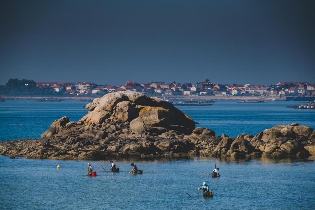 Casa Playa Las Sinas Villanueva De Arosa Dış mekan fotoğraf