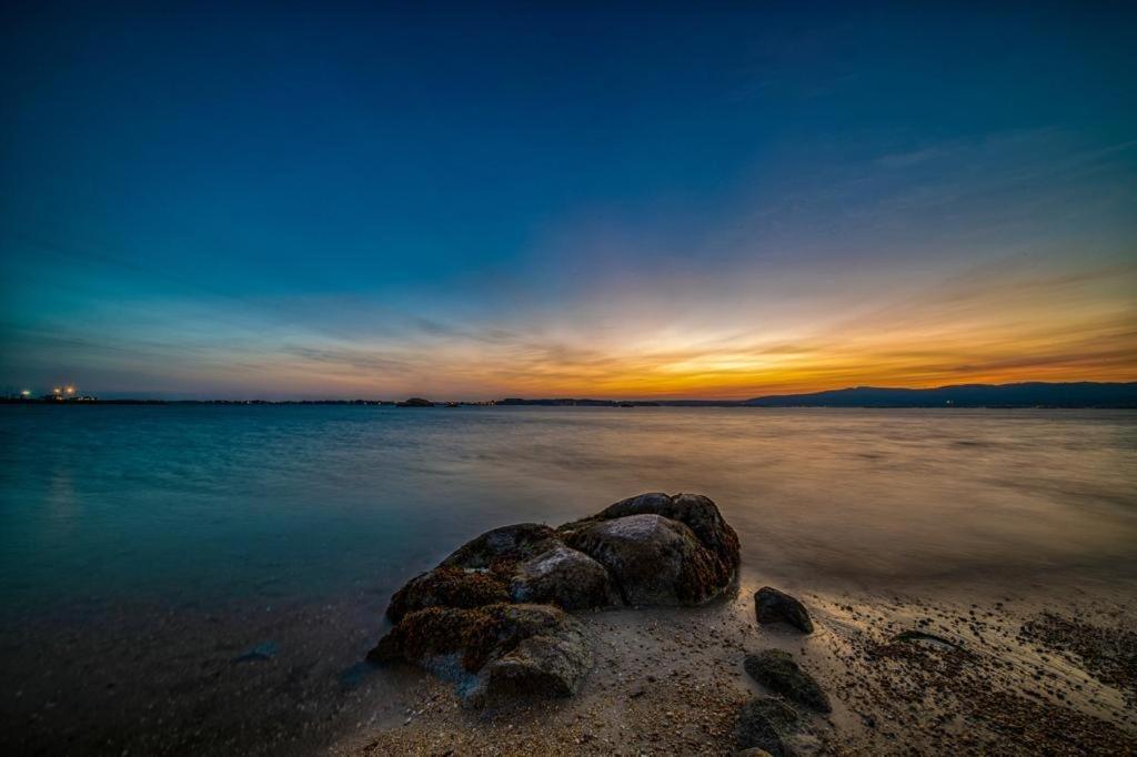 Casa Playa Las Sinas Villanueva De Arosa Dış mekan fotoğraf