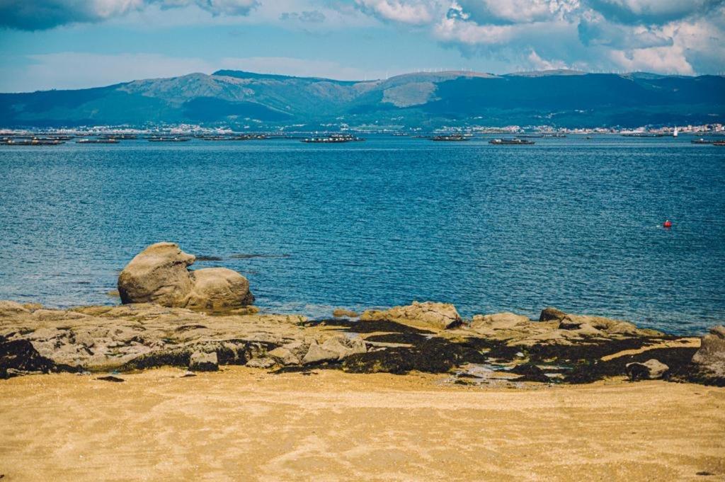 Casa Playa Las Sinas Villanueva De Arosa Dış mekan fotoğraf